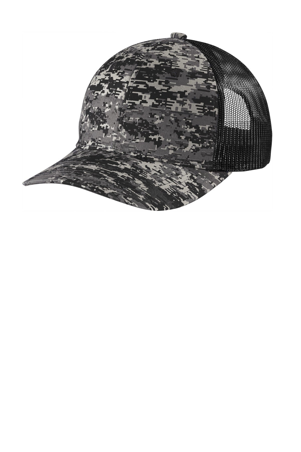Port Authority Digi Camo Snapback Trucker Cap C404