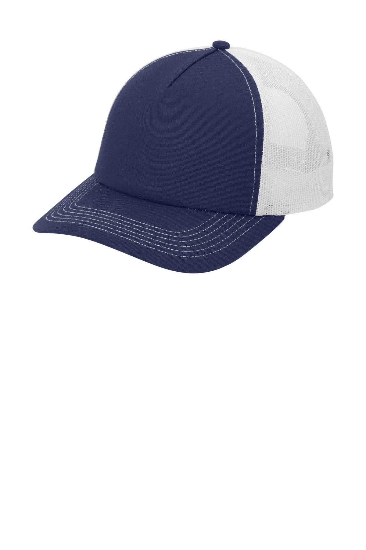 Port Authority Low-Profile Snapback 5-Panel Trucker Cap C405LP