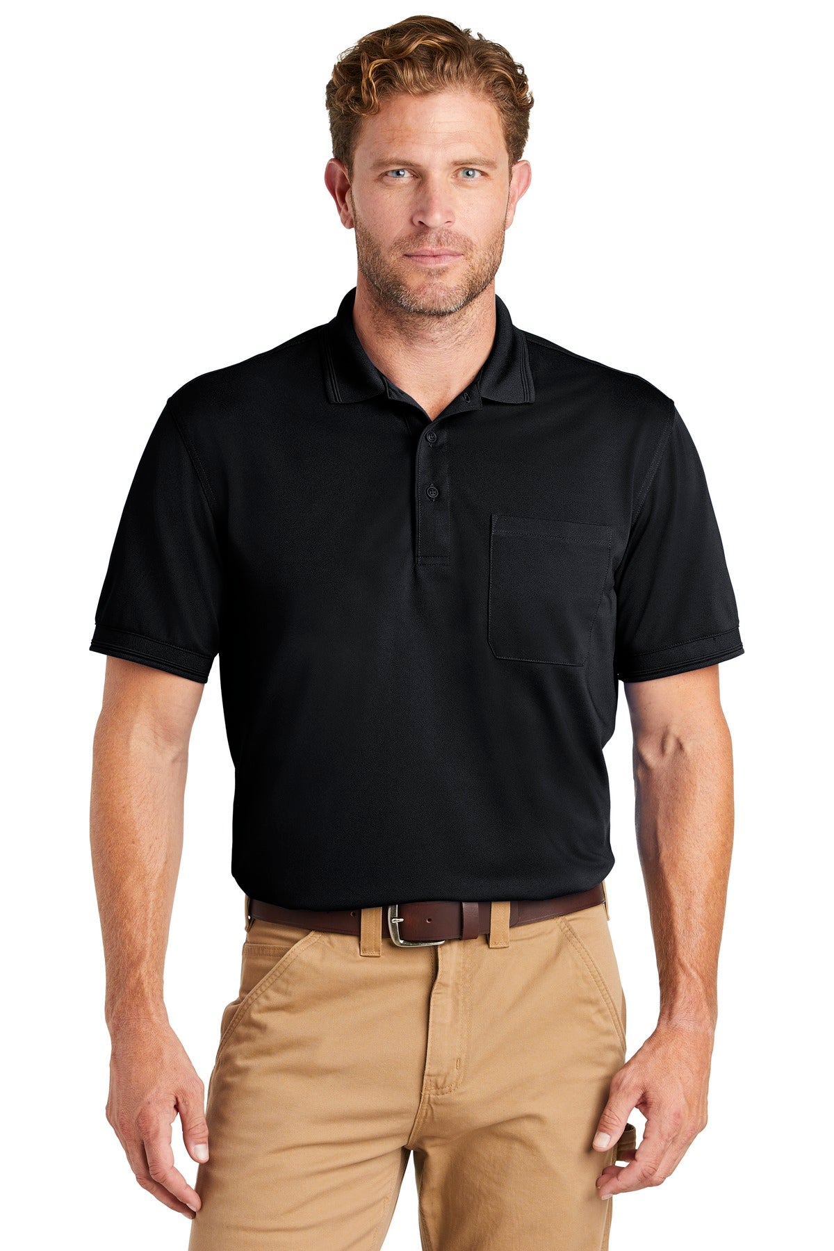 CornerStone Industrial Snag-Proof Pique Pocket Polo CS4020P