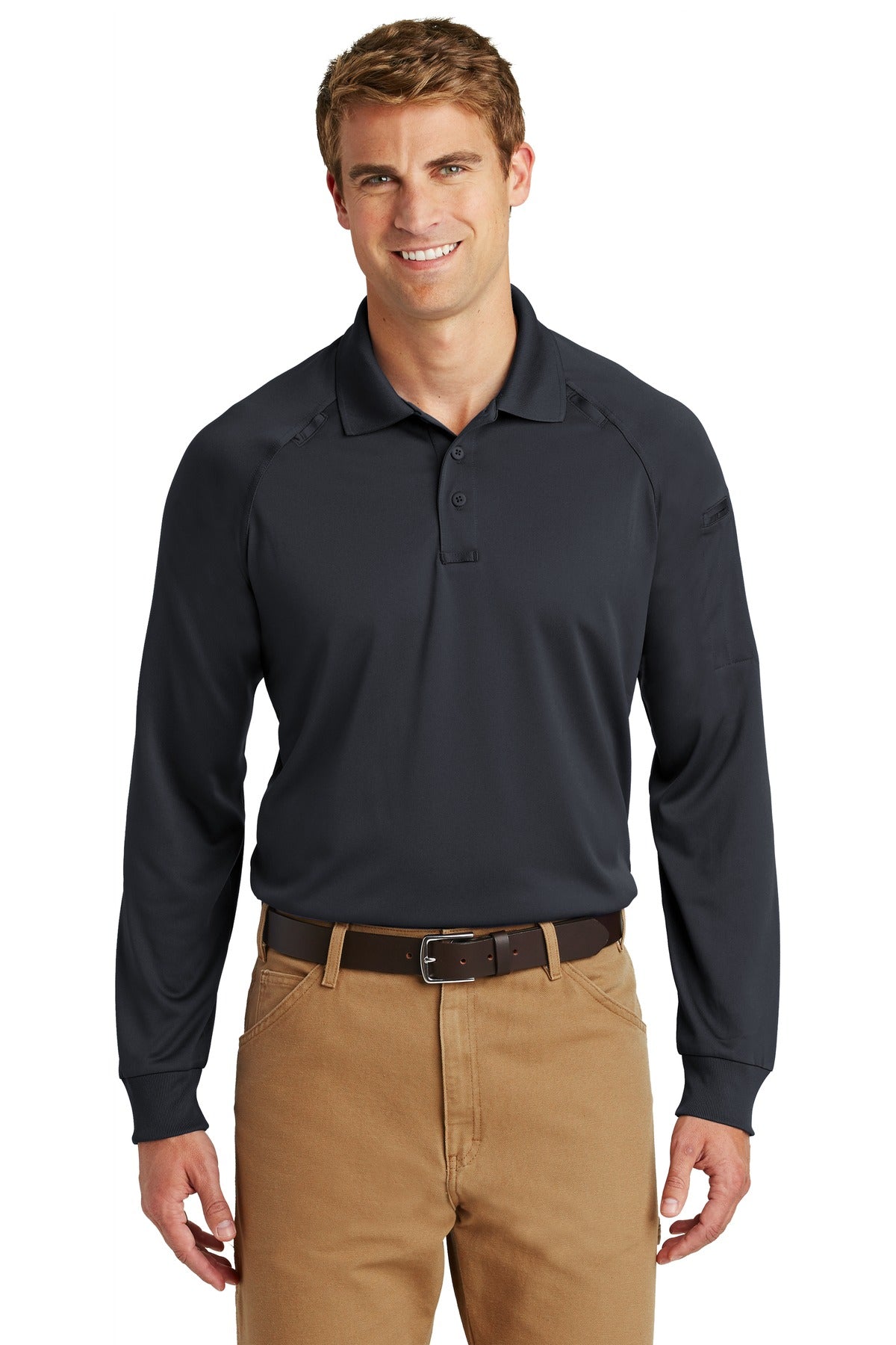 CornerStone Select Long Sleeve Snag-Proof Tactical Polo CS410LS