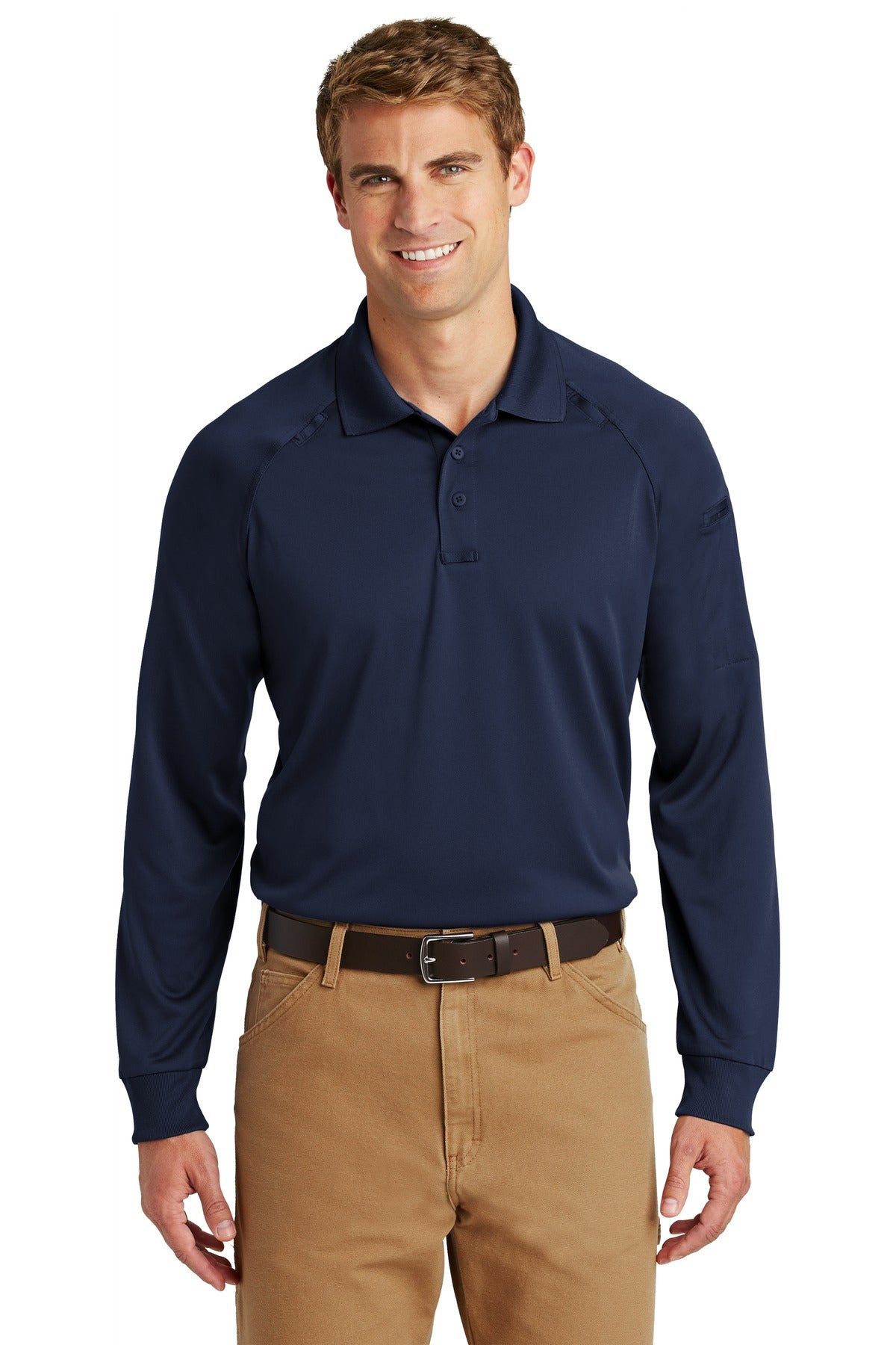 CornerStone Select Long Sleeve Snag-Proof Tactical Polo CS410LS