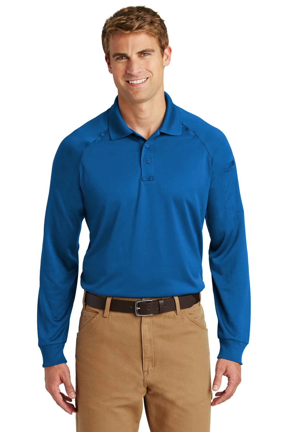 CornerStone Select Long Sleeve Snag-Proof Tactical Polo CS410LS