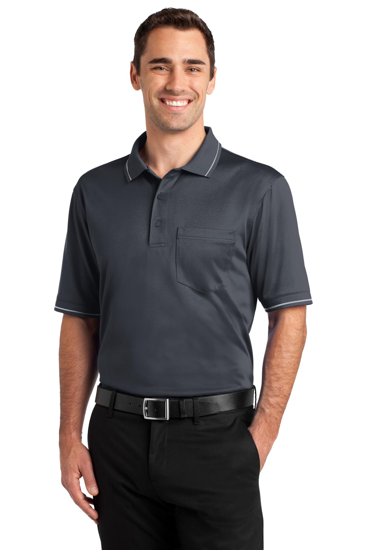 CornerStone Select Snag-Proof Tipped Pocket Polo CS415