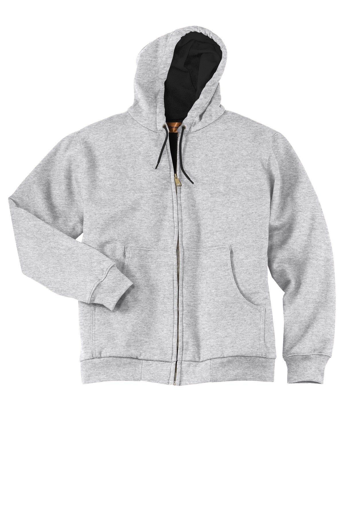 CornerStone Heavyweight Full-Zip Hooded Sweatshirt with Thermal Lining CS620