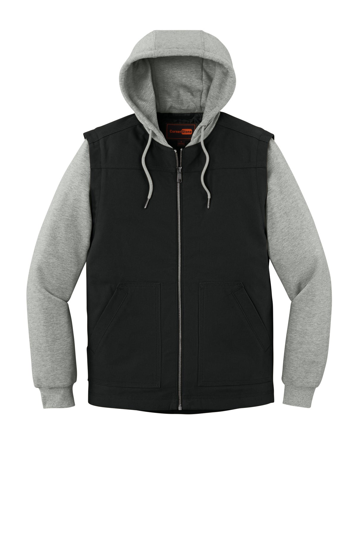 CornerStone Duck Fleece Full-Zip Hooded Jacket CSJ42