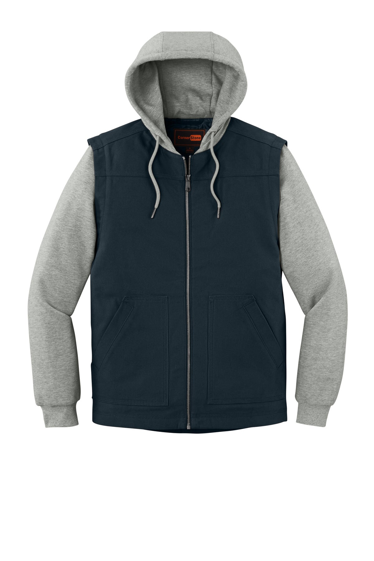 CornerStone Duck Fleece Full-Zip Hooded Jacket CSJ42
