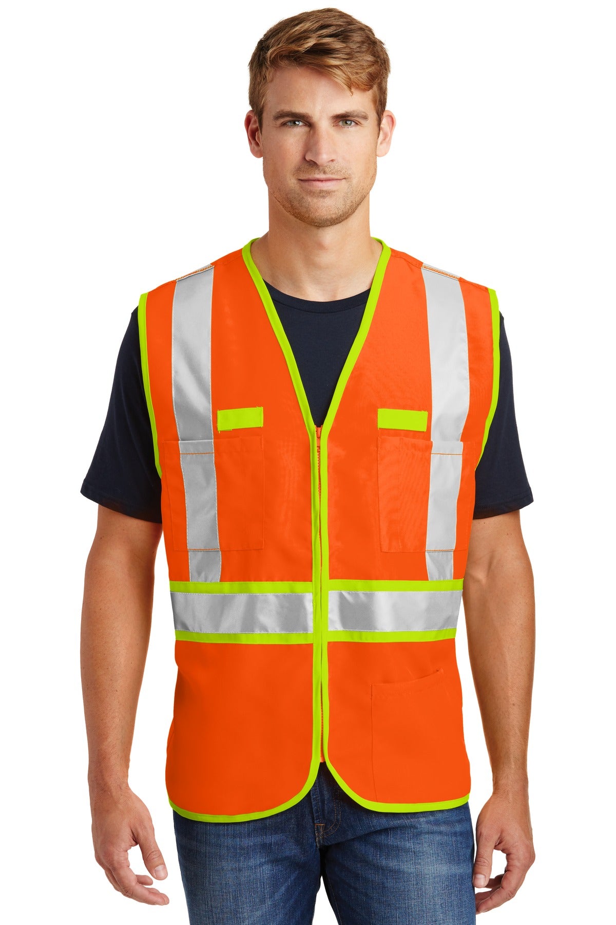 CornerStone ANSI 107 Class 2 Dual-Color Safety Vest CSV407