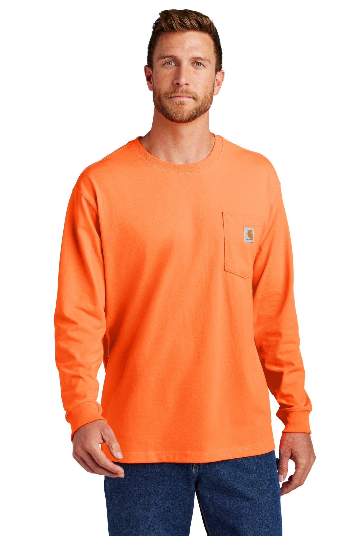 Carhartt Workwear Pocket Long Sleeve T-Shirt CTK126