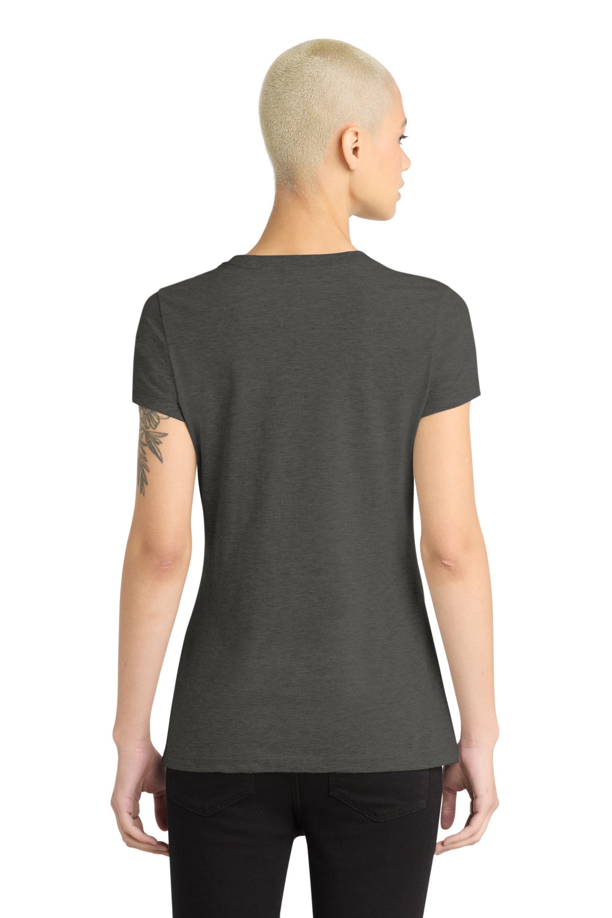District Women's Perfect Blend CVC Tee DM108L