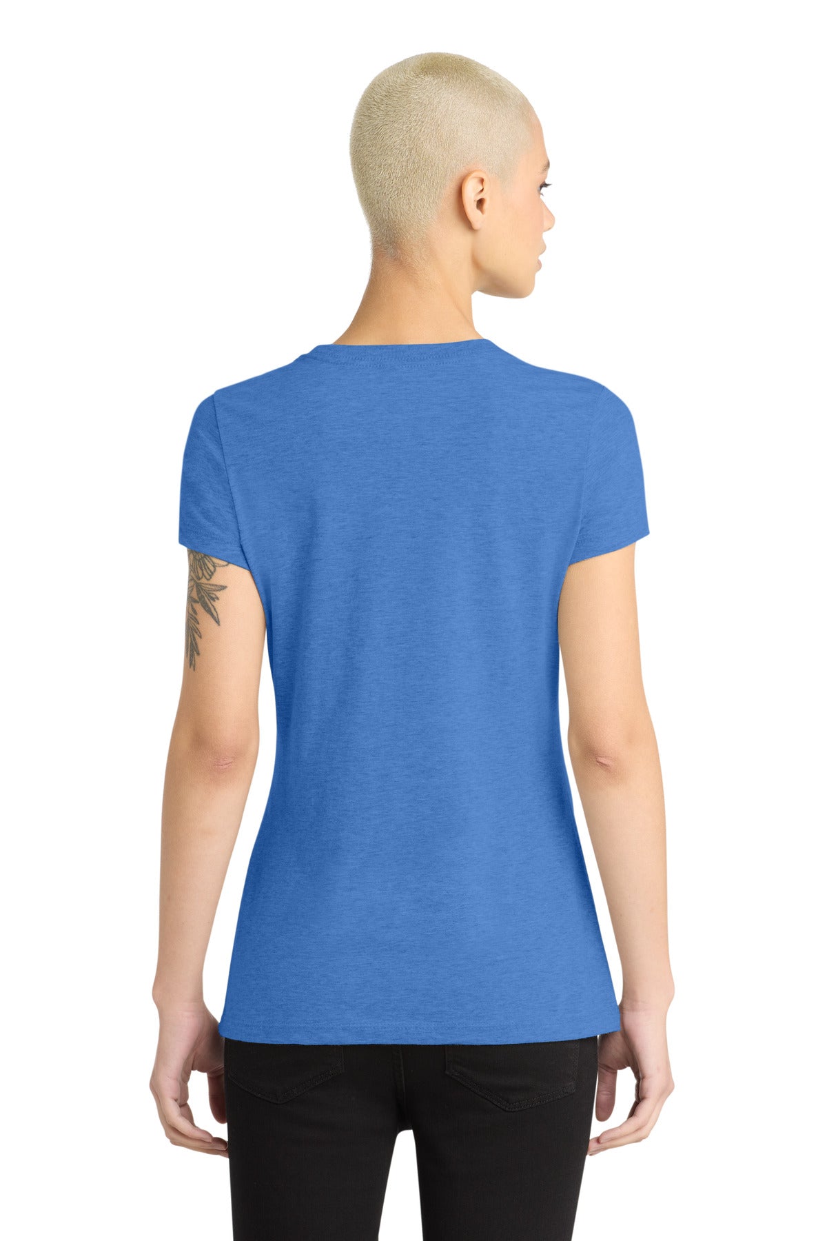 District Women's Perfect Blend CVC Tee DM108L