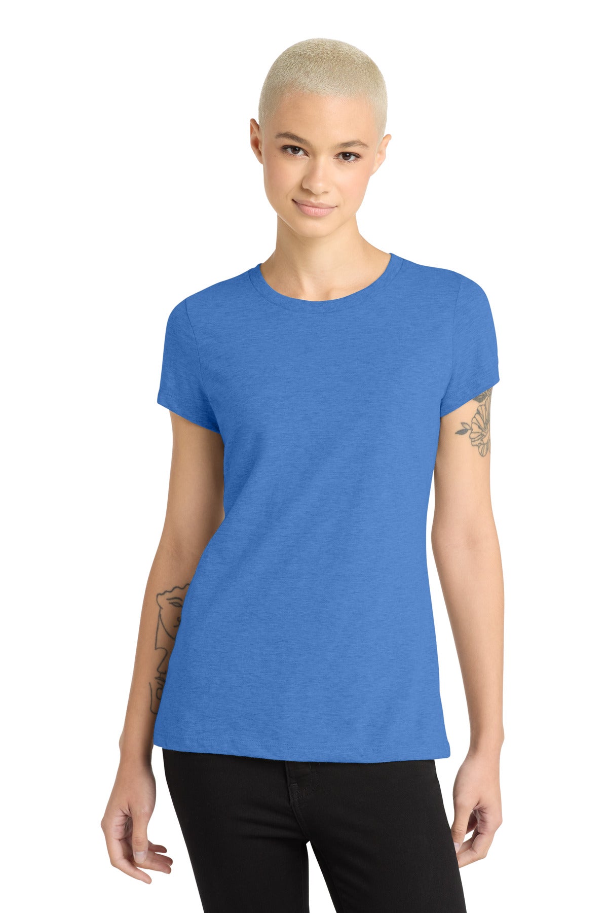 District Women's Perfect Blend CVC Tee DM108L