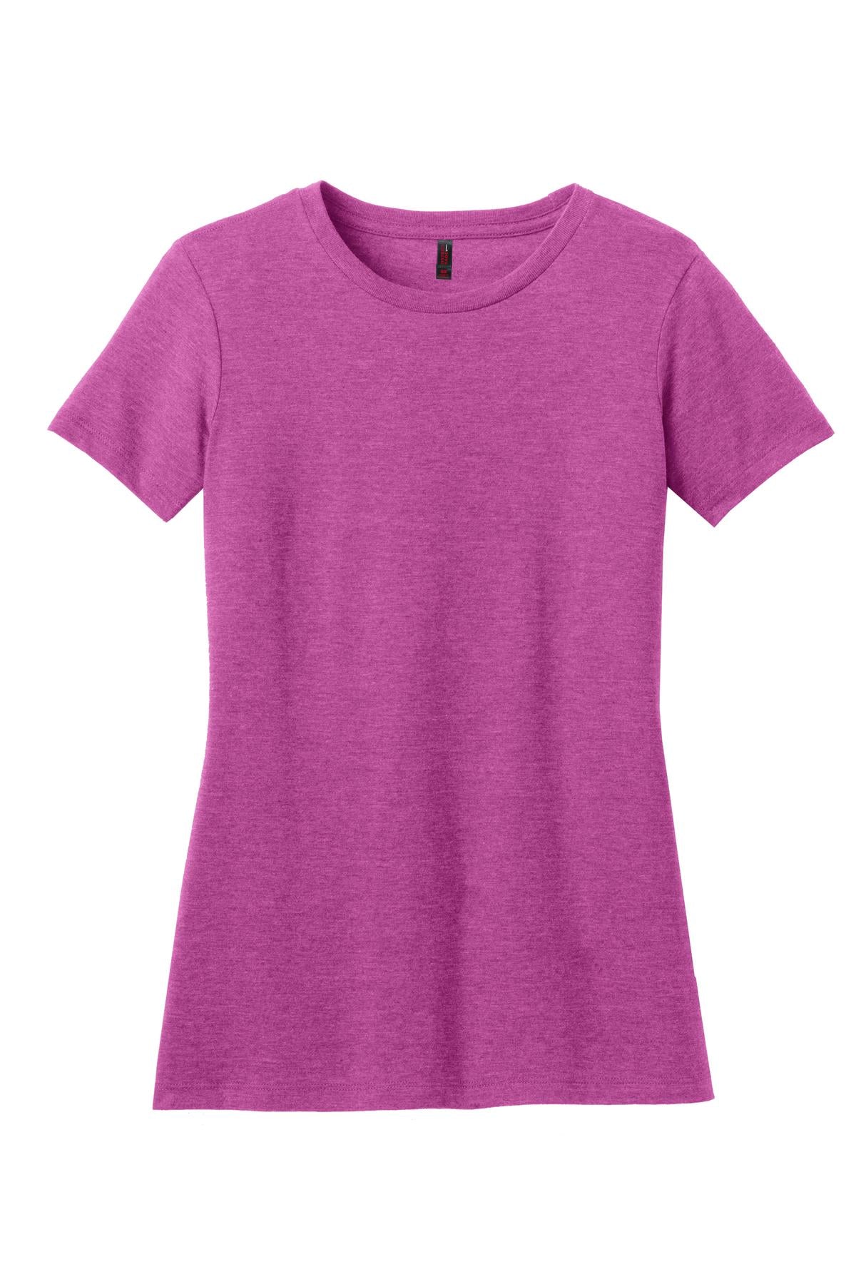 District Women's Perfect Blend CVC Tee DM108L