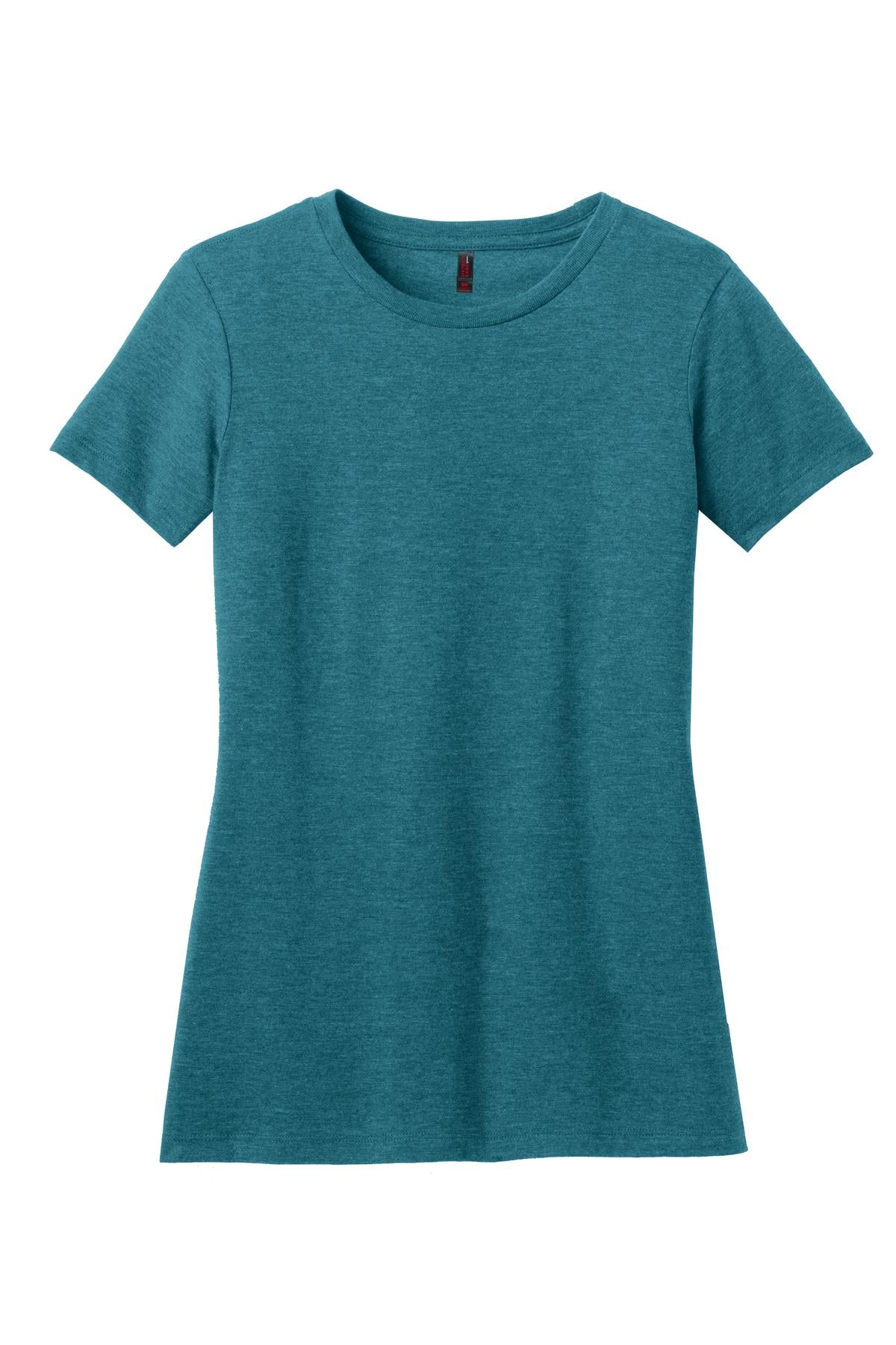 District Women's Perfect Blend CVC Tee DM108L