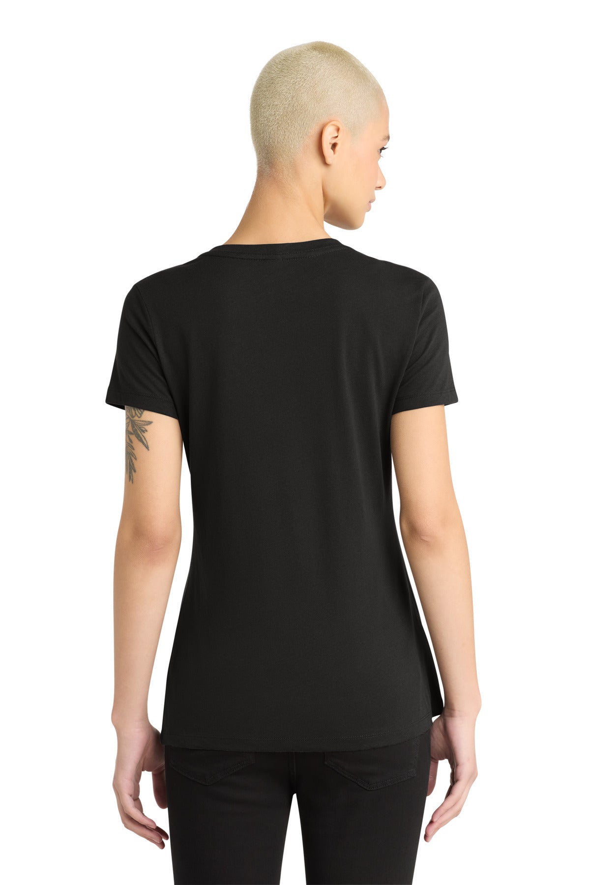 District Women's Perfect Weight V-Neck Tee DM1170L