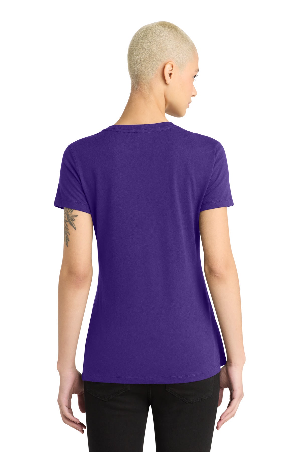 District Women's Perfect Weight V-Neck Tee DM1170L