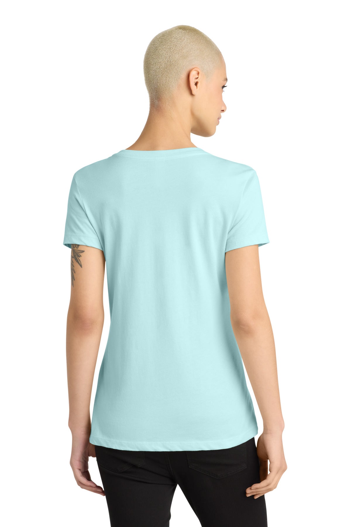 District Women's Perfect Weight V-Neck Tee DM1170L