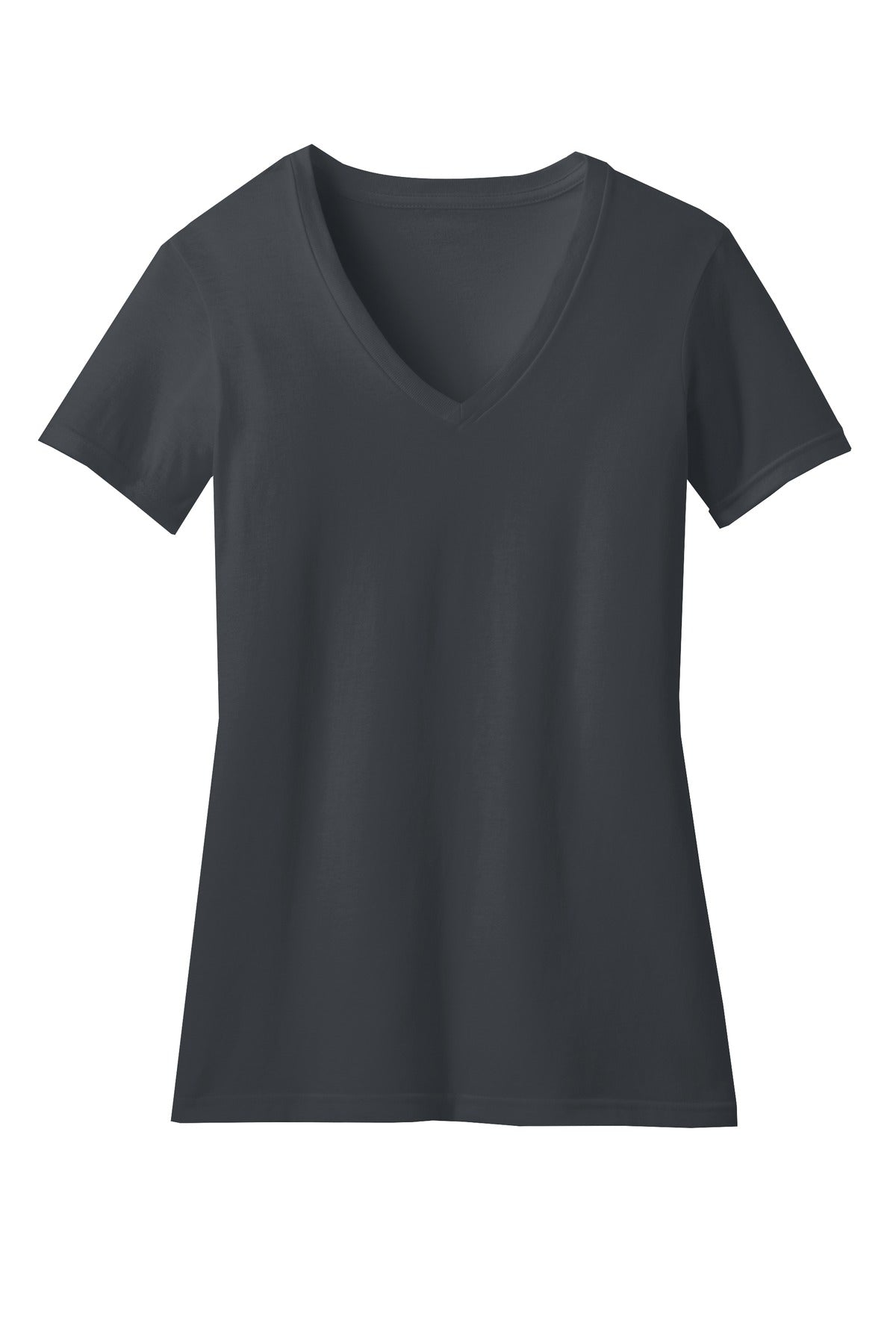 District Women's Perfect Blend CVC V-Neck Tee DM1190L