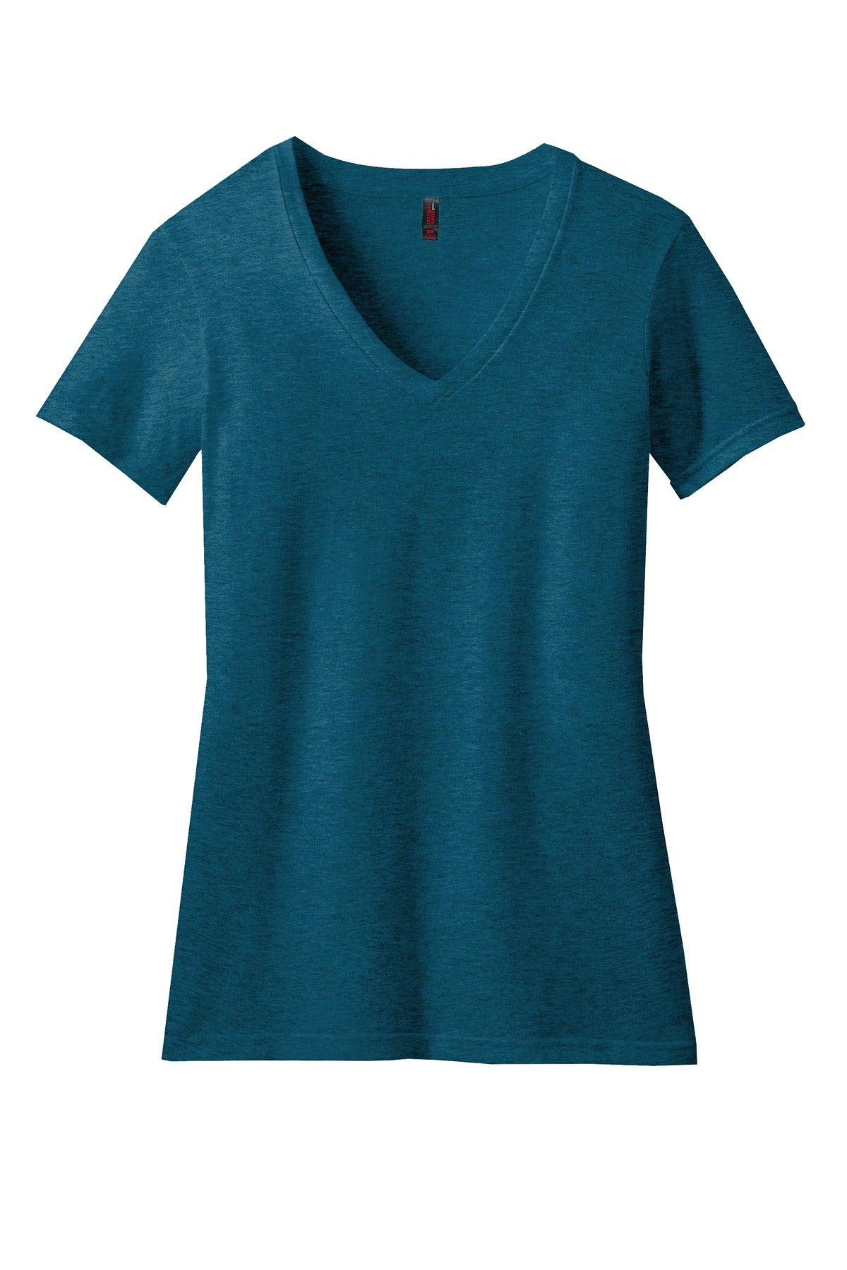 District Women's Perfect Blend CVC V-Neck Tee DM1190L