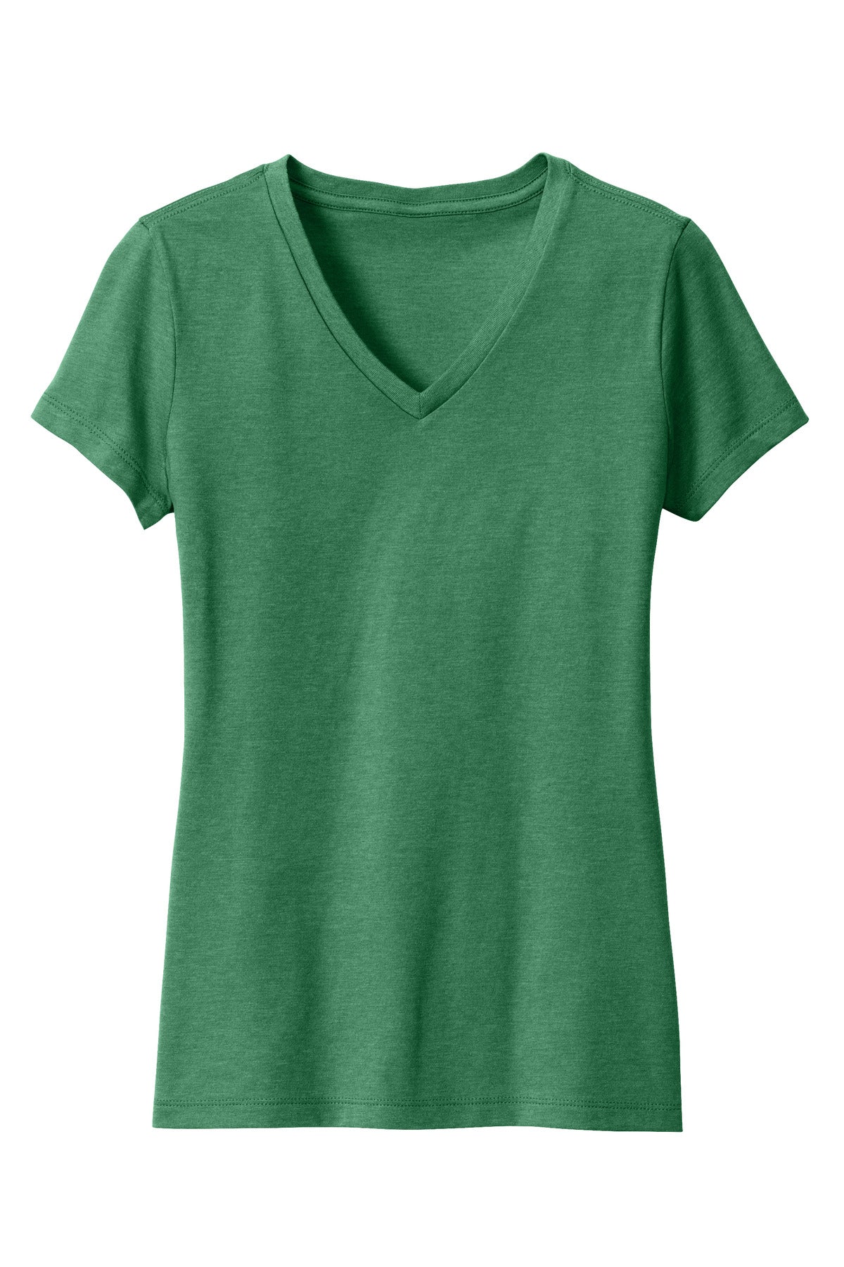 District Women's Perfect Blend CVC V-Neck Tee DM1190L