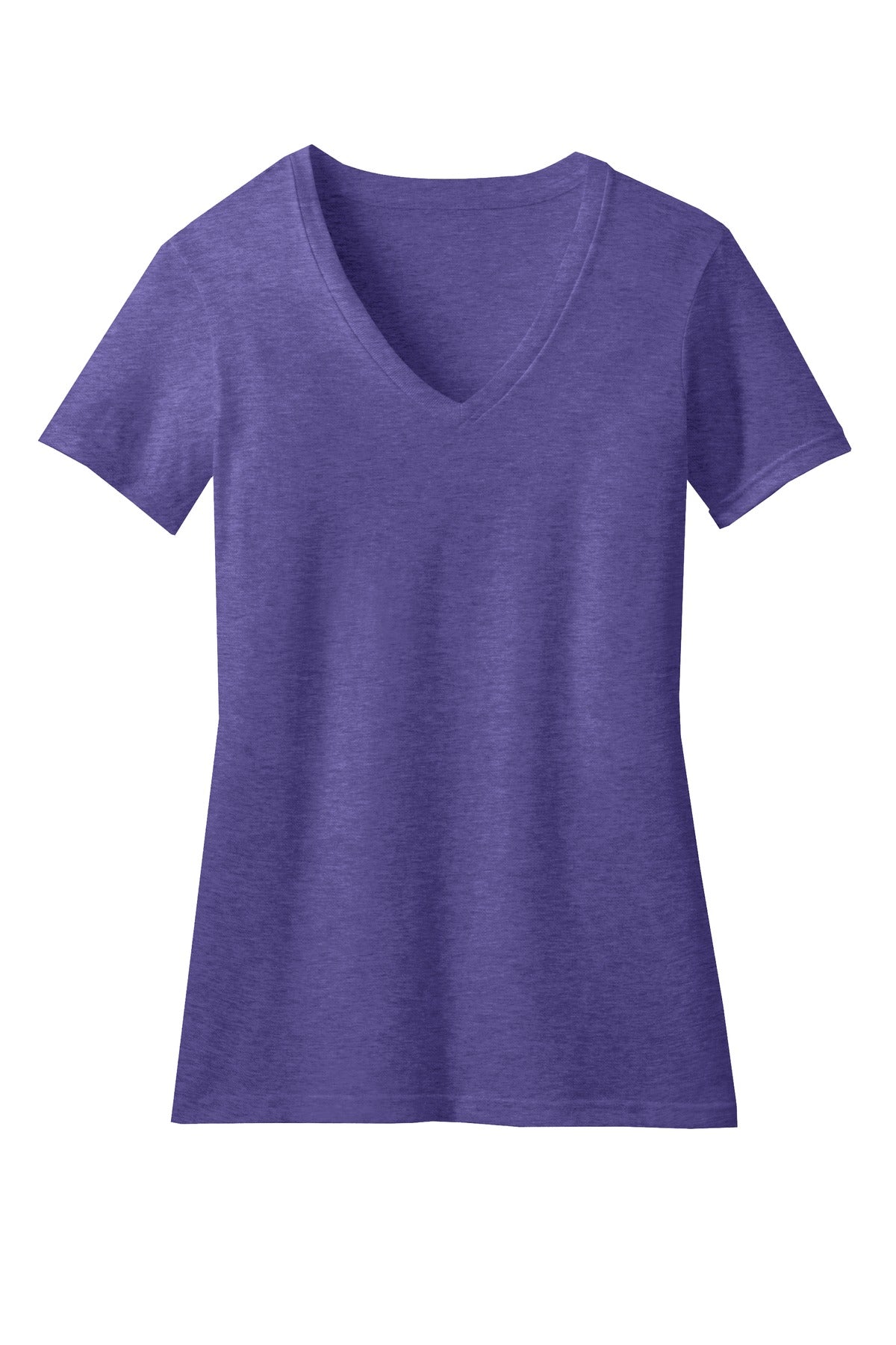 District Women's Perfect Blend CVC V-Neck Tee DM1190L
