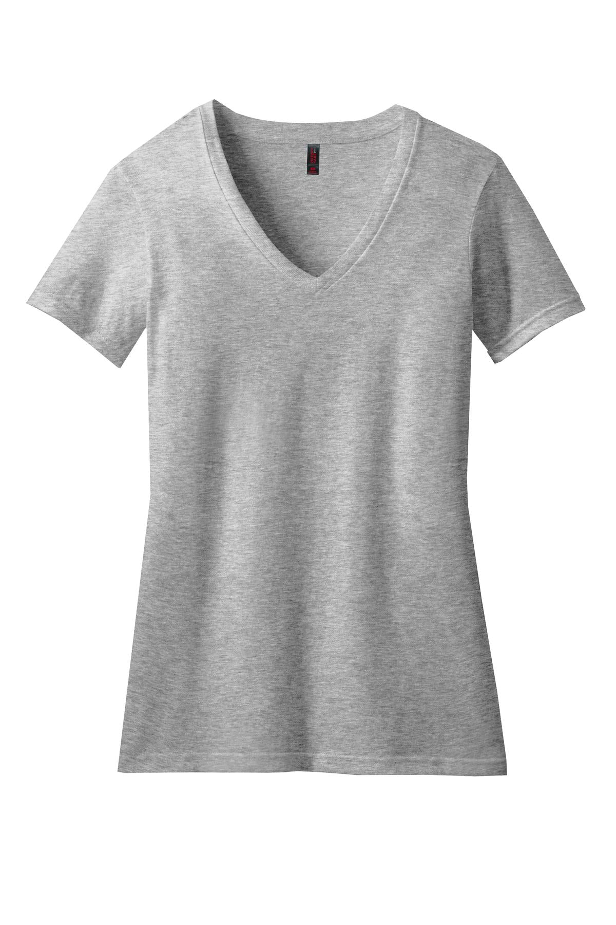 District Women's Perfect Blend CVC V-Neck Tee DM1190L