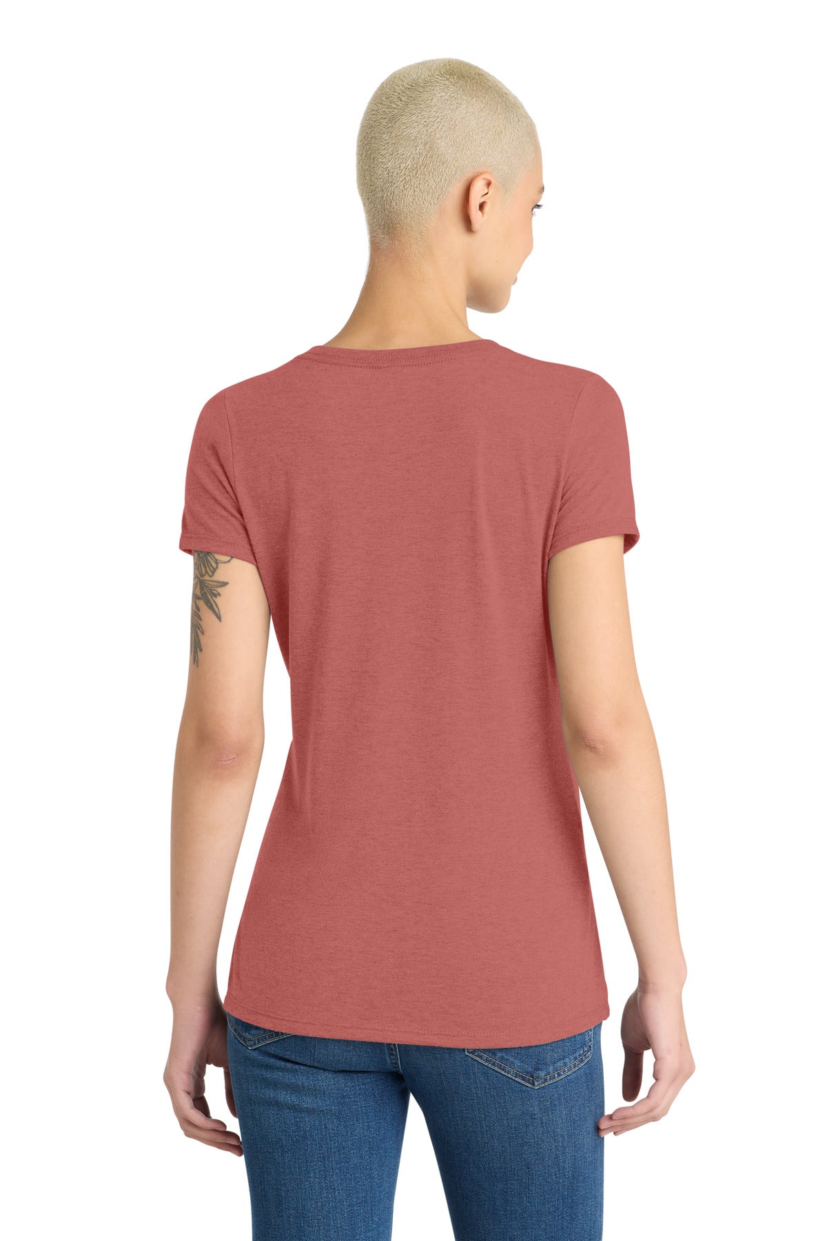 District Women's Perfect Tri V-Neck Tee DM1350L