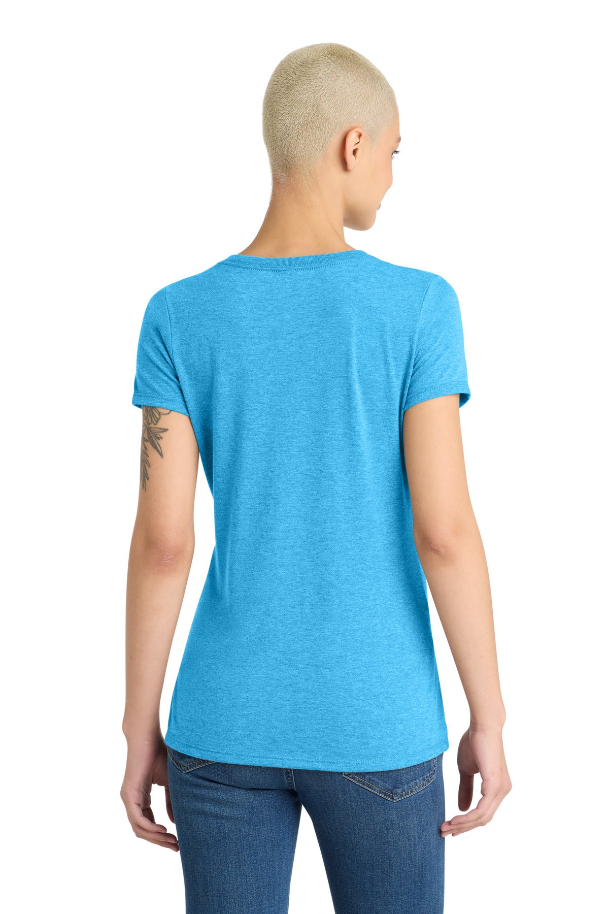 District Women's Perfect Tri V-Neck Tee DM1350L