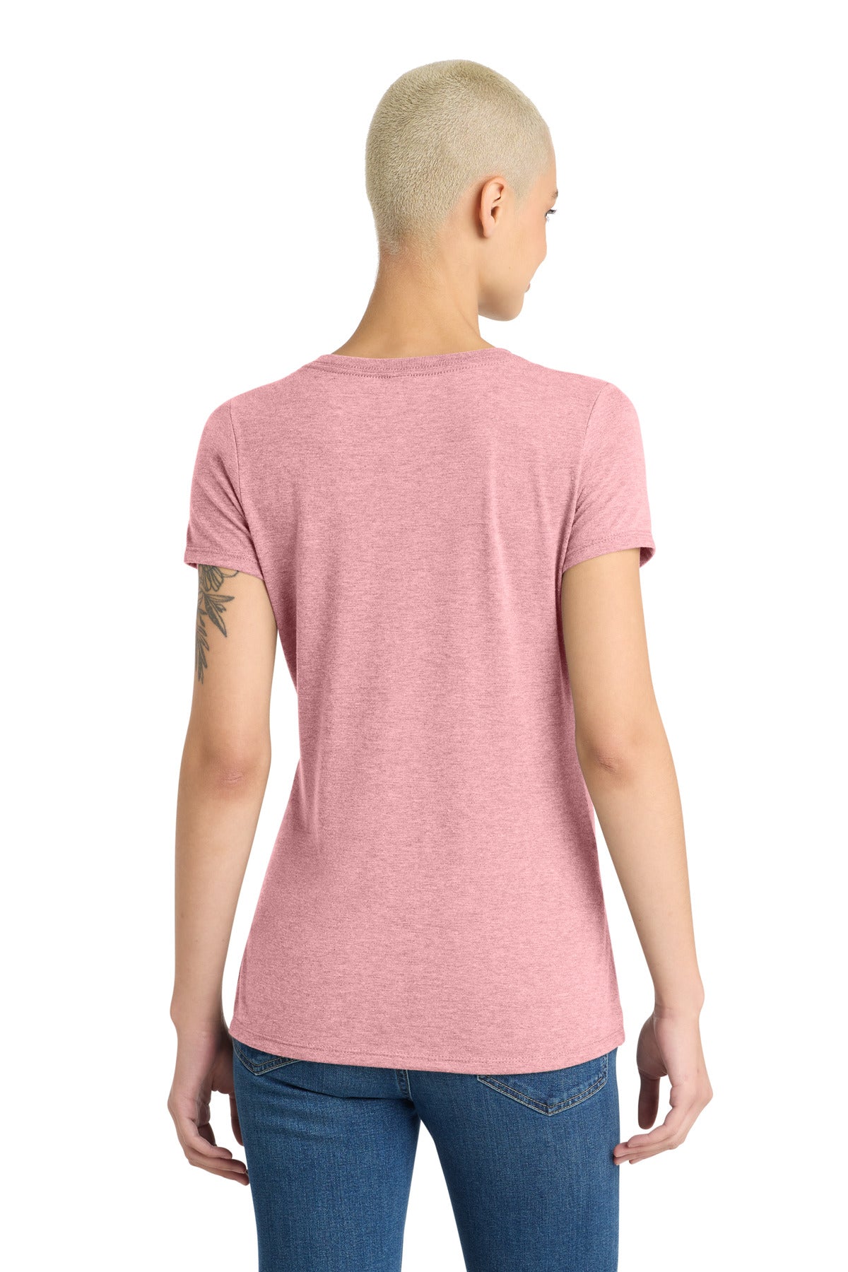 District Women's Perfect Tri V-Neck Tee DM1350L