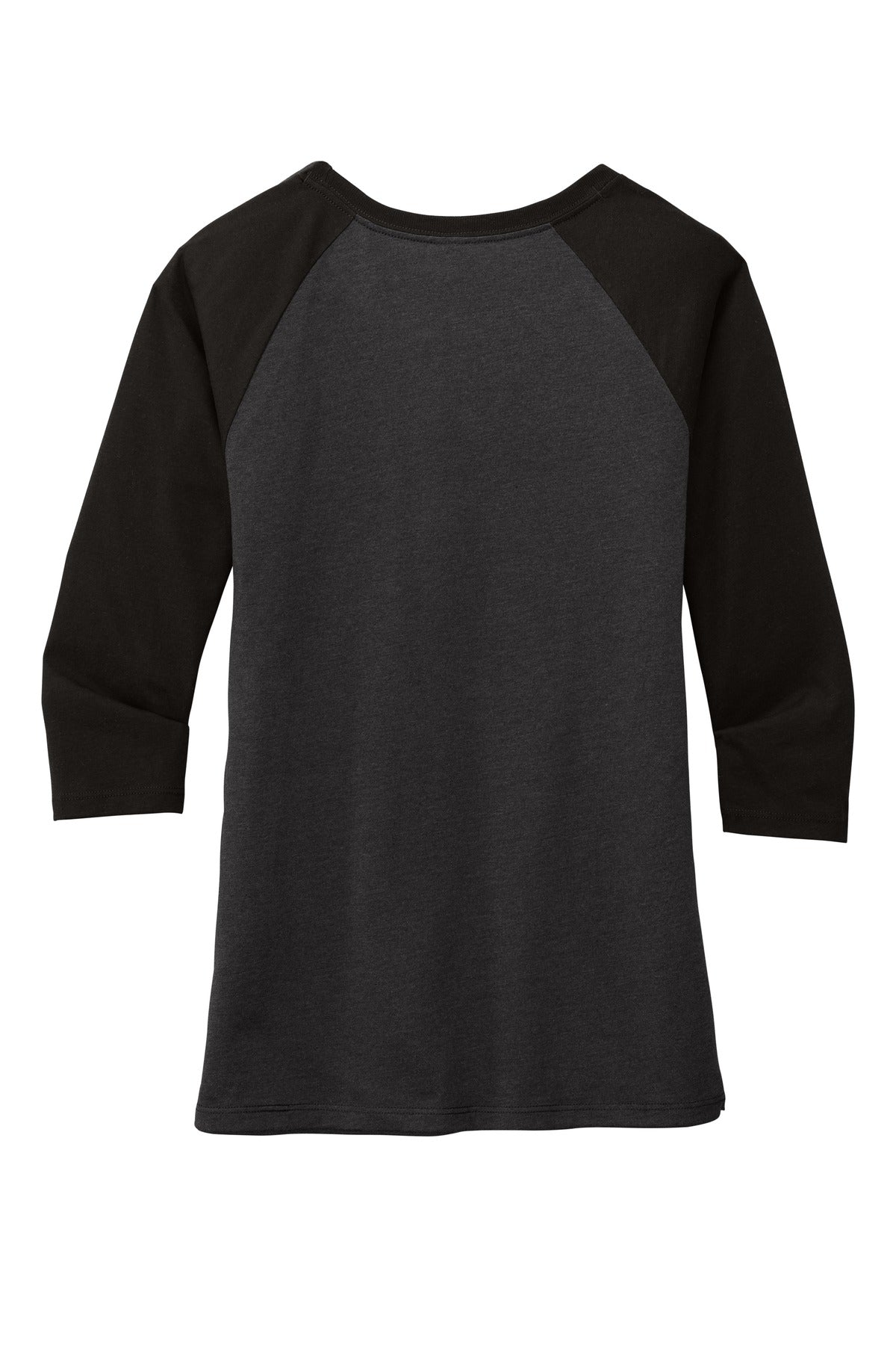 District Women's Perfect Tri 3/4-Sleeve Raglan DM136L