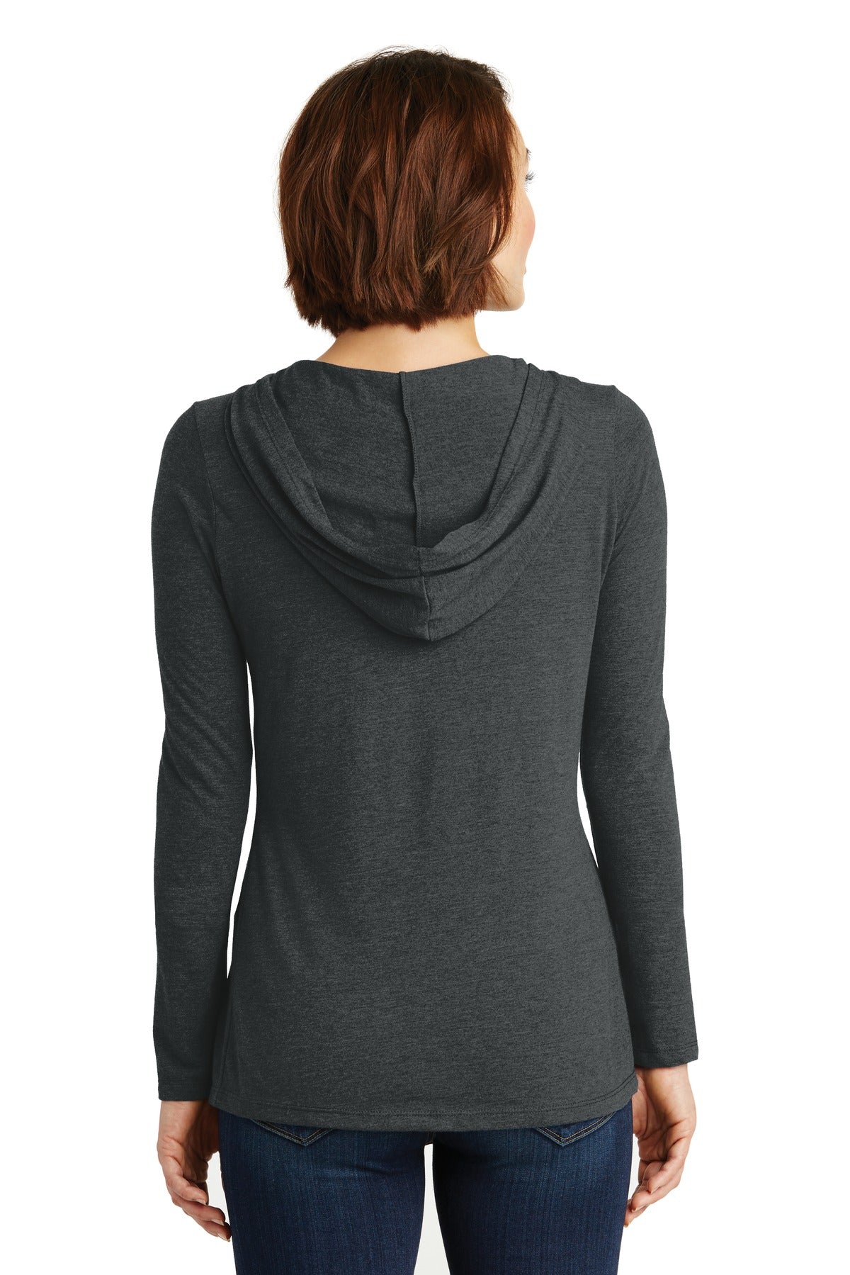 District Women's Perfect Tri Long Sleeve Hoodie DM139L