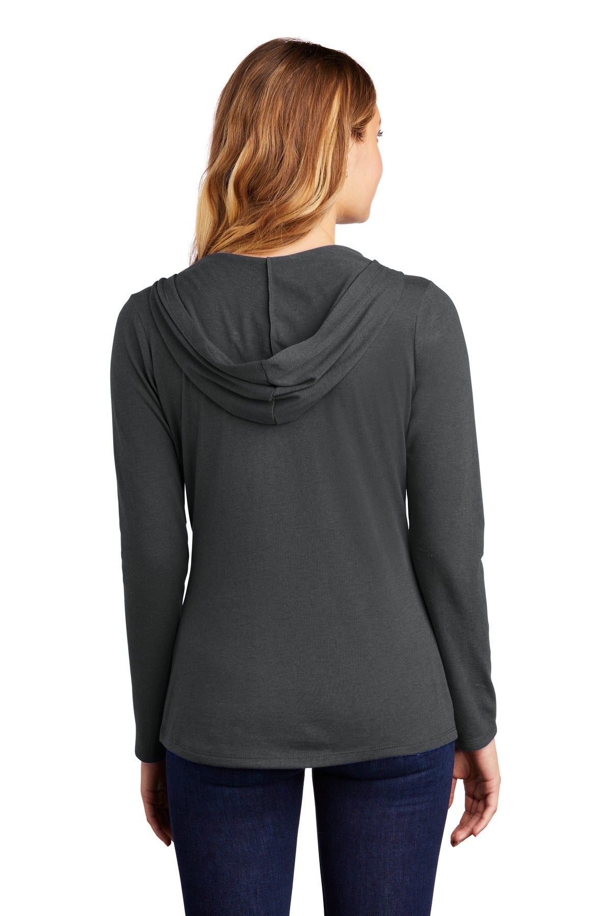 District Women's Perfect Tri Long Sleeve Hoodie DM139L
