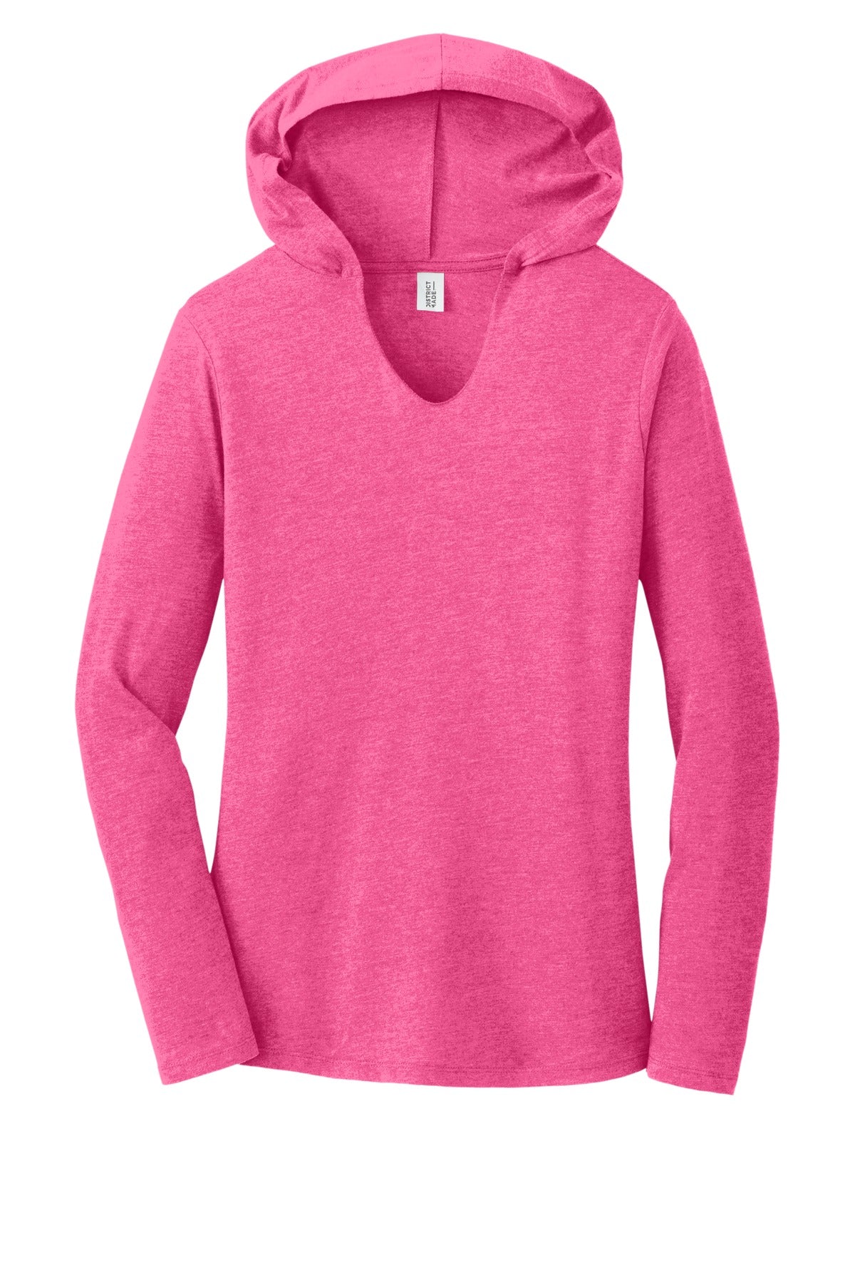 District Women's Perfect Tri Long Sleeve Hoodie DM139L