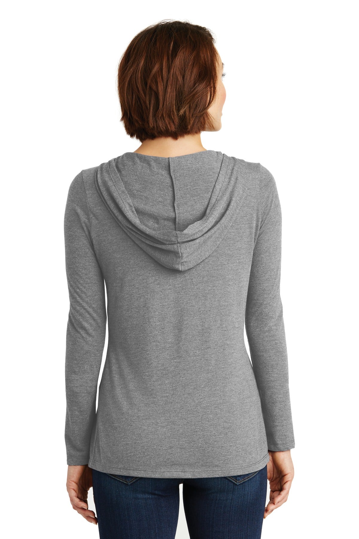 District Women's Perfect Tri Long Sleeve Hoodie DM139L