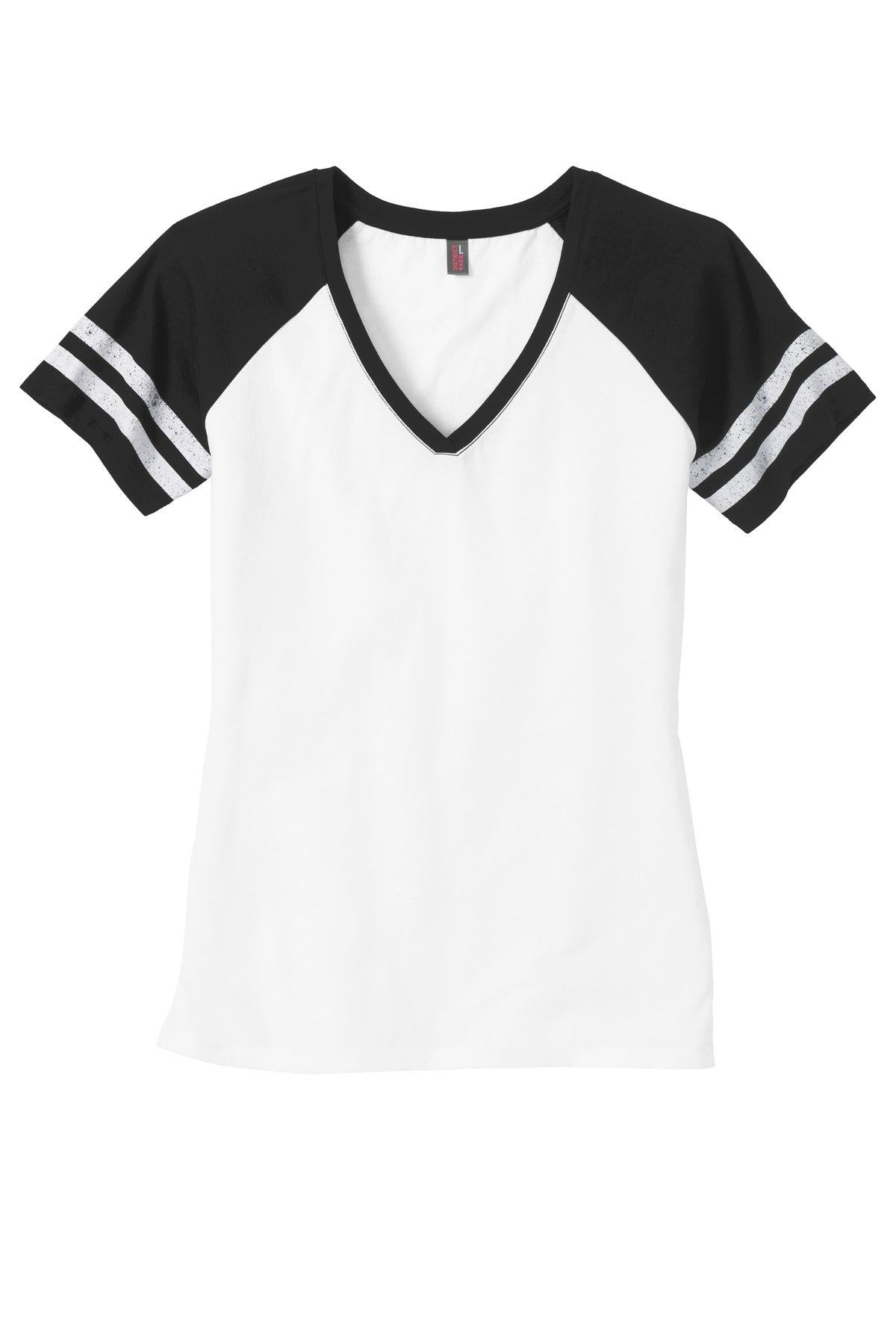 District Women's Game V-Neck Tee DM476