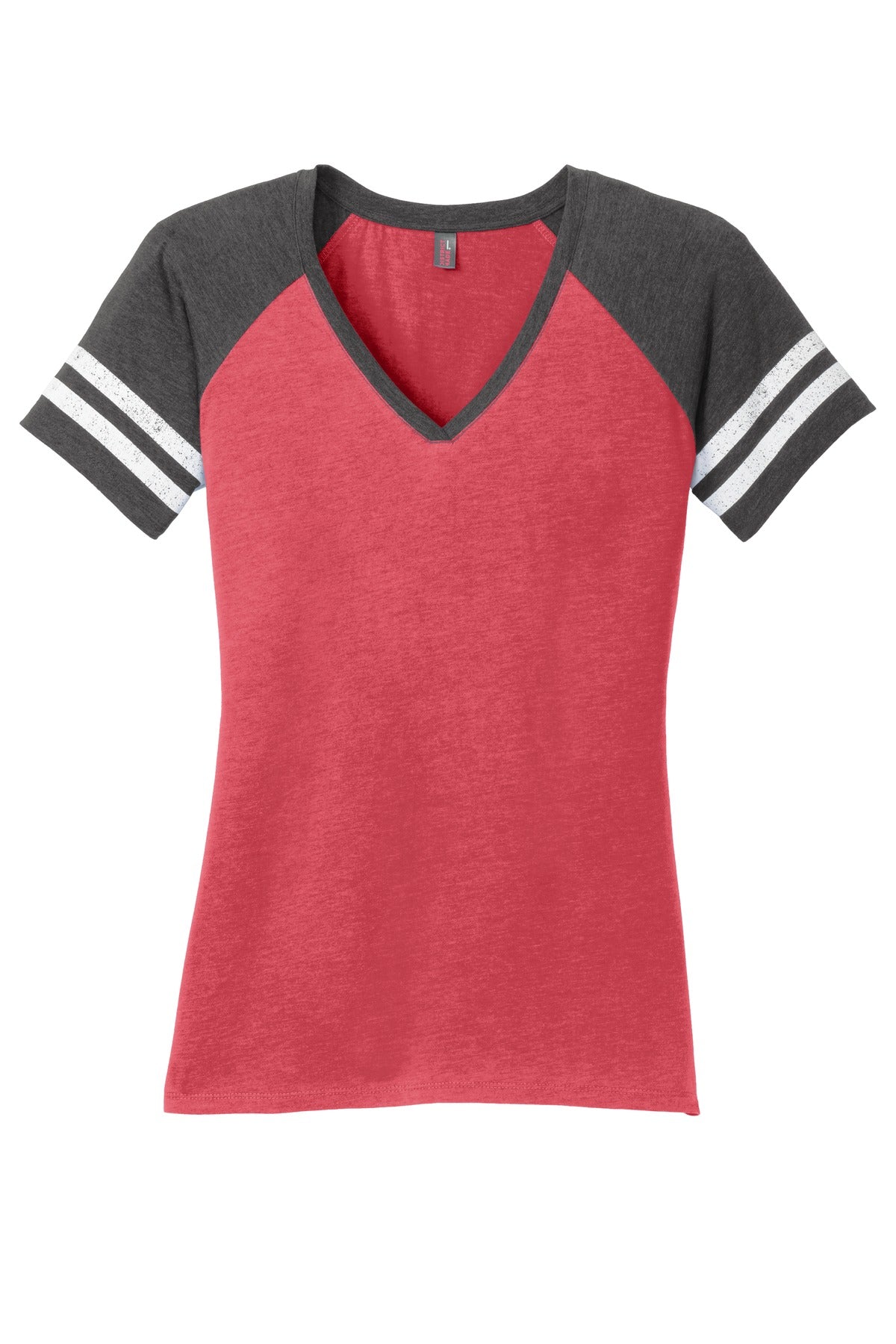 District Women's Game V-Neck Tee DM476