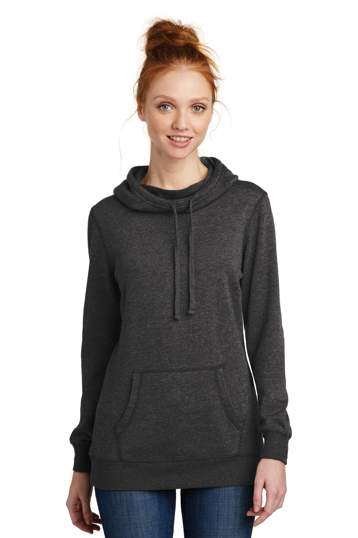District Women's Lightweight Fleece Hoodie DM493