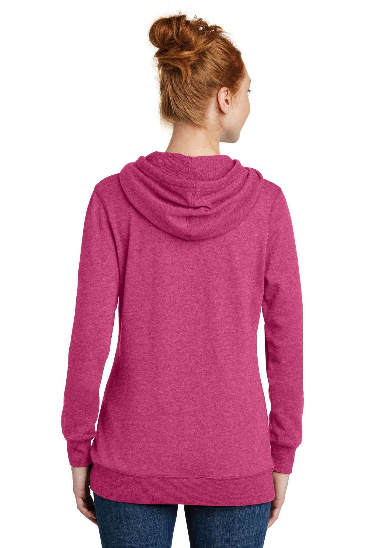 District Women's Lightweight Fleece Hoodie DM493