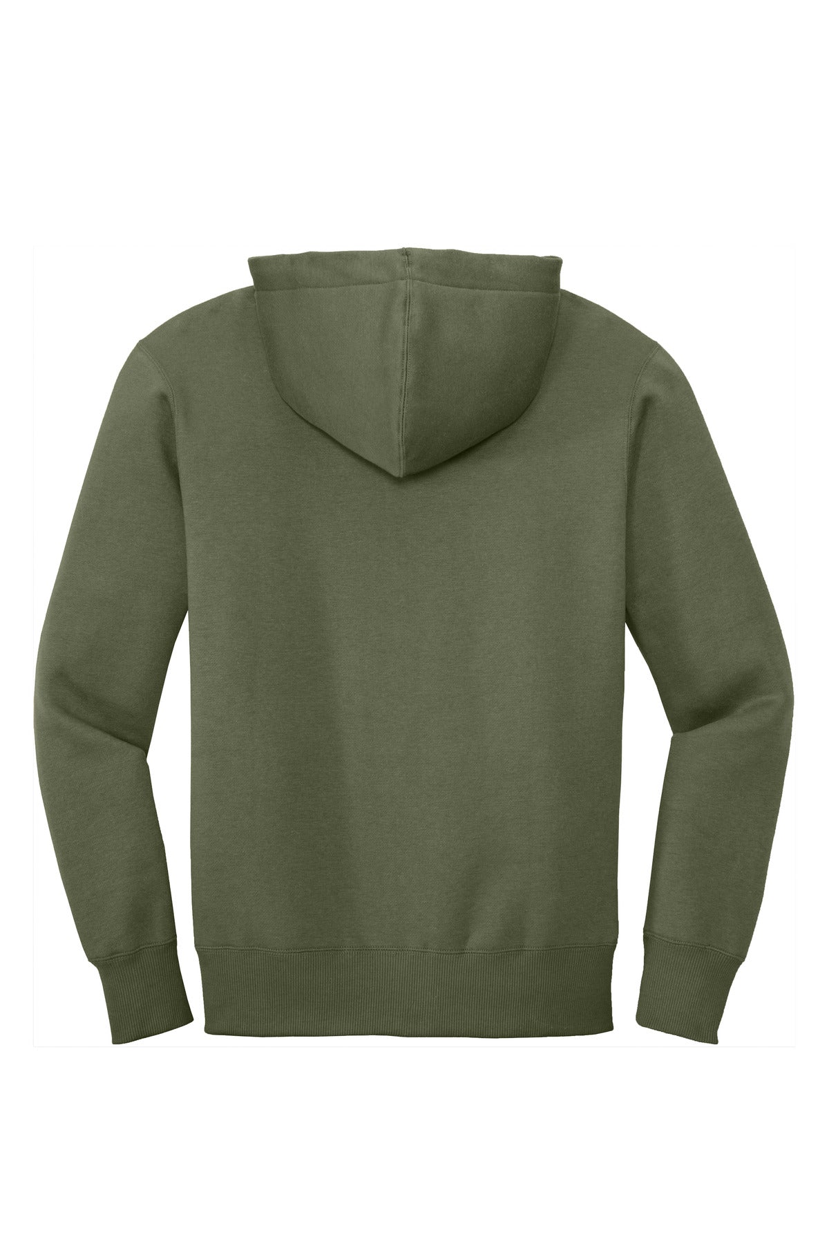 District Perfect Weight Fleece Full-Zip Hoodie DT1103