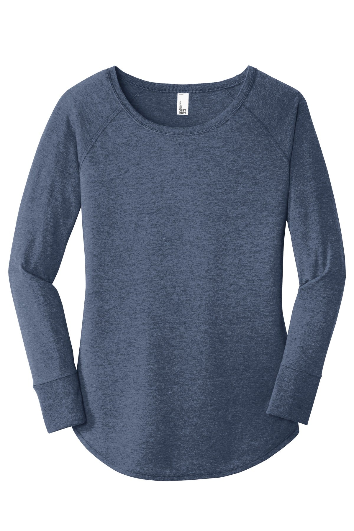 District Women's Perfect Tri Long Sleeve Tunic Tee DT132L