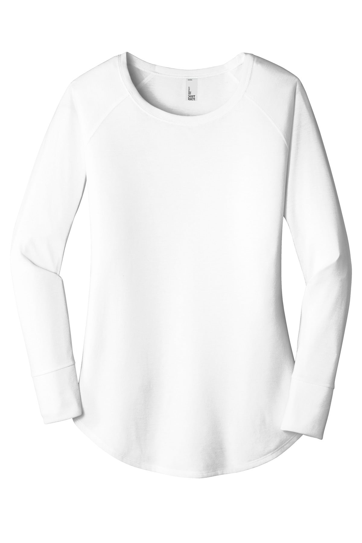 District Women's Perfect Tri Long Sleeve Tunic Tee DT132L