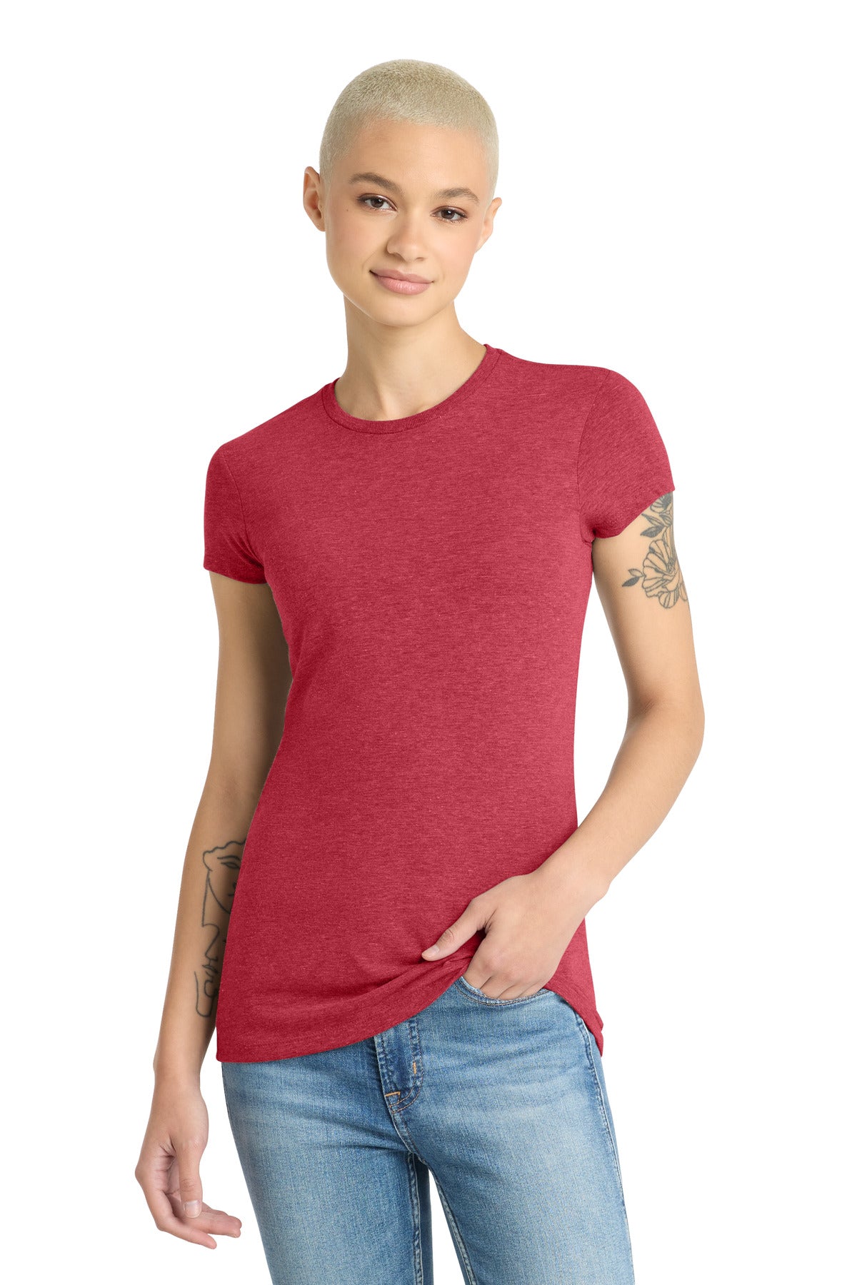 District Women's Fitted Perfect Tri Tee DT155