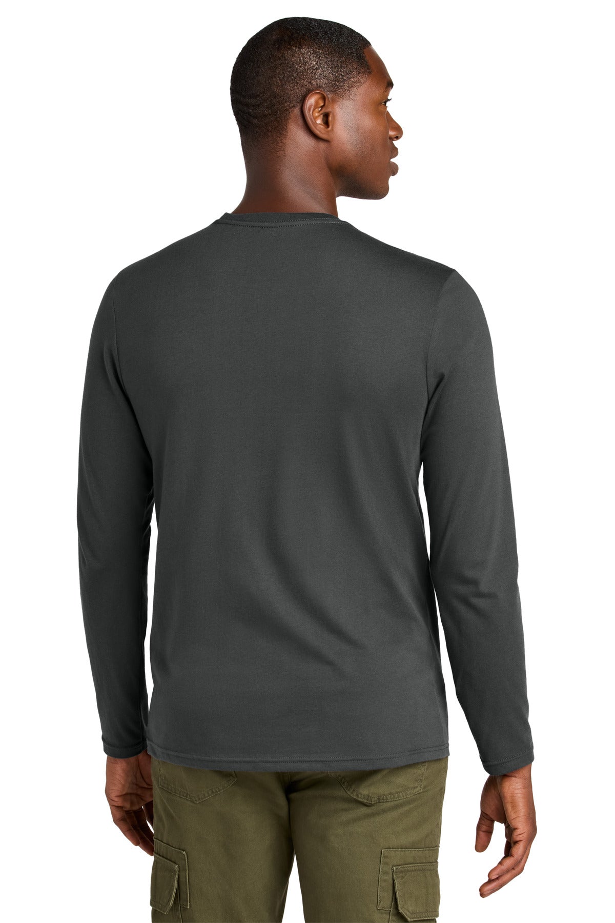 District Perfect Weight CVC Long Sleeve Tee DT185