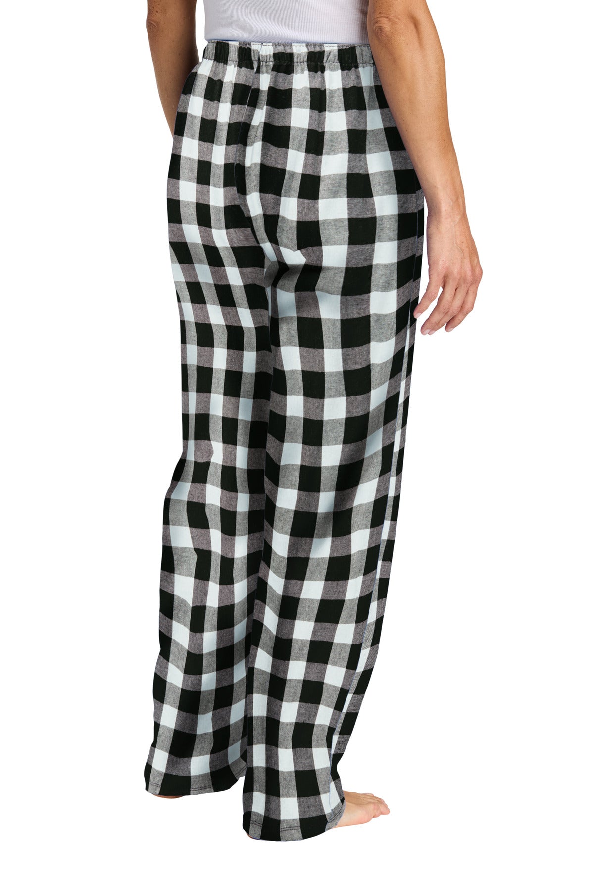 District Women's Flannel Plaid Pant DT2800