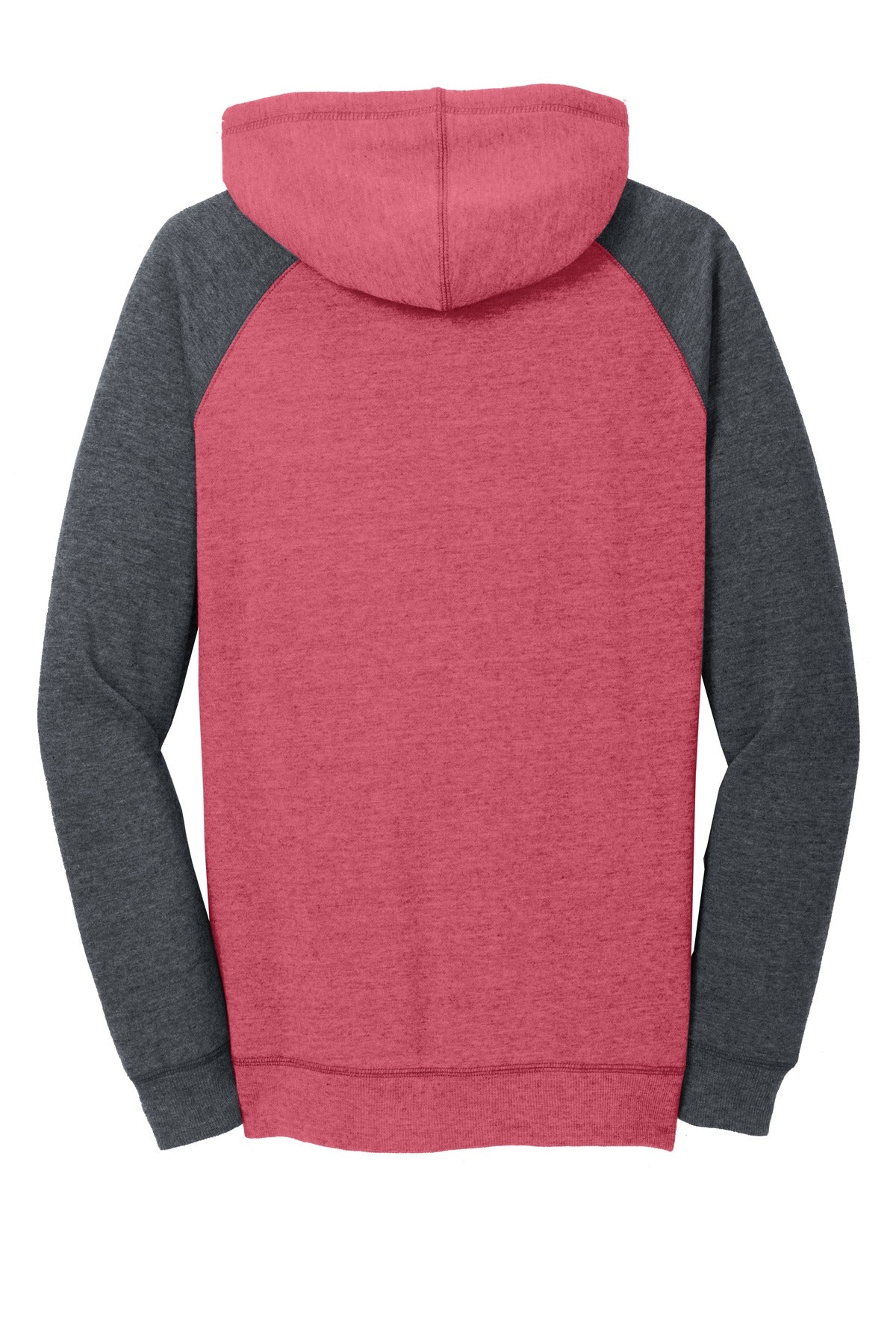 District Women's Lightweight Fleece Raglan Hoodie DT296