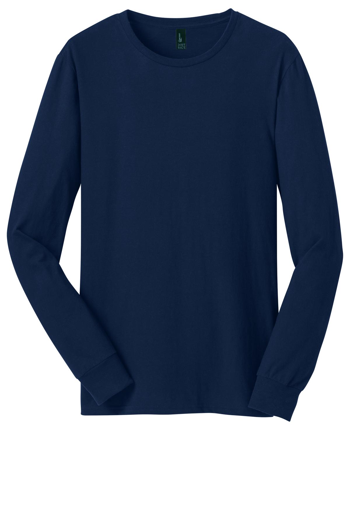 District Young Mens The Concert Tee Long Sleeve DT5200
