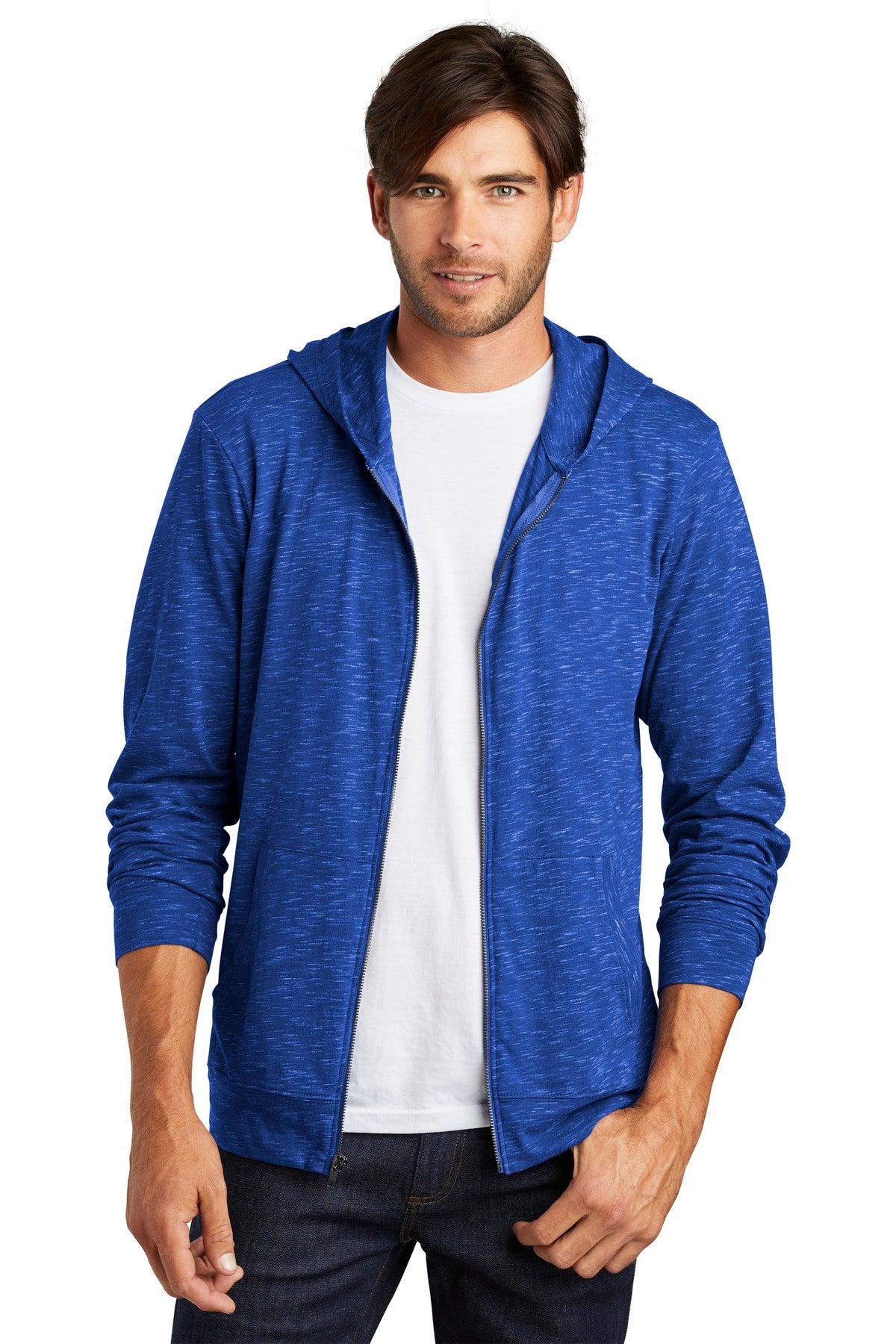 District Medal Full-Zip Hoodie DT565