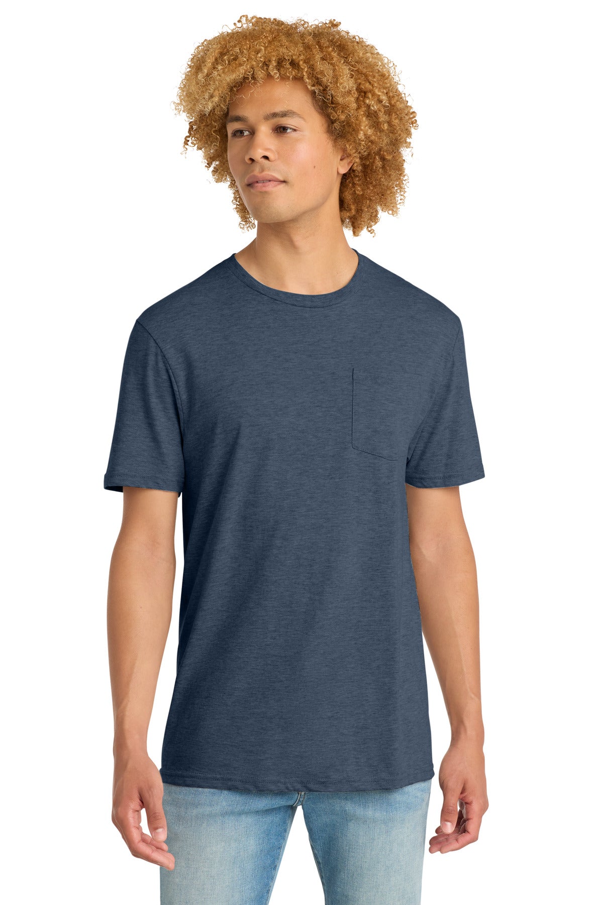 District Very Important Tee with Pocket DT6000P