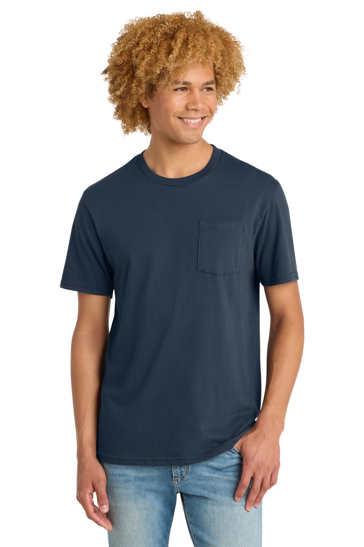 District Very Important Tee with Pocket DT6000P