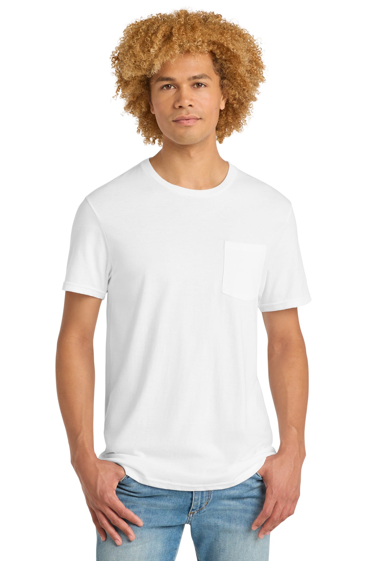 District Very Important Tee with Pocket DT6000P