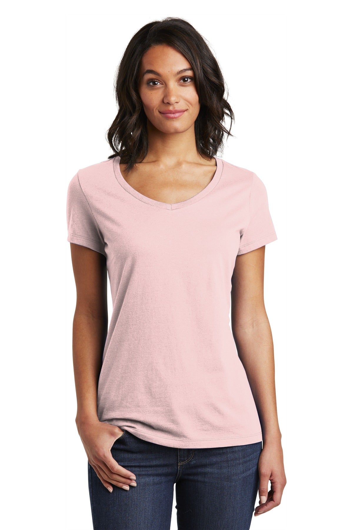 District Women's Very Important Tee V-Neck DT6503